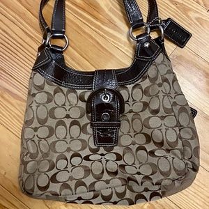 Coach saddle bag